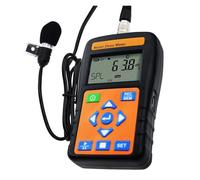 Dosimetro digitale professionale di rumore e fonometro con registrazione dati su PC Ponderazione di frequenza A/C/Z 1000K letture Fonometro