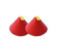 Doslilyy Copri maniglie per pentole e padelle in silicone triangolare, protezione per le mani, guanto anti scottatura, 2 pezzi per pentole e coperchi per manopole di protezione, per cucina, sala da