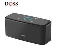DOSS Altoparlante Bluetooth SoundBox Touch Control 12W HD Sound Bass IPX5 Microfono incorporato impermeabile Altoparlante wireless portatile a mani libere