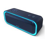 DOSS Cassa Bluetooth, SoundBox Pro Altoparlante Bluetooth Portatile, 20W, Bassi Extra, Impermeabile IPX5, Accoppiamento Stereo Wireless, Luci LED, 20 Ore di Riproduzione