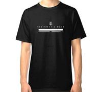 dossa Men Tshirt Steinway Grand Piano-Musician-Music-Keyboard Size XL