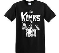 dossa Mens Kinks T Shirt Sunny Afternoon Size S
