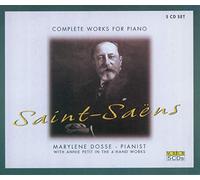 Dosse, Marylene - Plays Saint-Saens-Complete Works For Piano (5 CD)