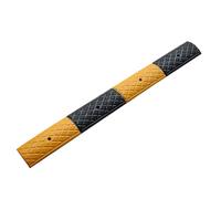 Dossi in gomma per strade e garage, rampe ammortizzatori stradali micro impiombate, durevoli 100 x 10 x 2 cm, soluzioni di controllo del traffico, accesso sicuro al veicolo