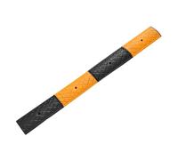 Dossi stradali, Gobba di velocità in Gomma, Limitatore modulare in for Garage e Pista Ciclabile Nero Giallo 39,4x3,9x0,8 pollici