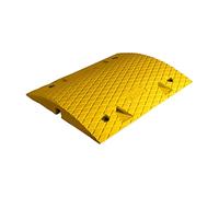 Dosso rallentatore di velocità componibile Safemax, elementi riflettenti - altezza 50 mm - con passacavi Giallo