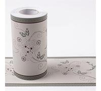 Dostear Bordi Greche Pannelli Adesivi Bordo Adesivo per Pareti Striscia Adesiva Muro Decorativa Greca Adesiva per Parete macchie marroni 10 X 1000CM