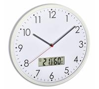 Dostmann Orologio da parete moderno analogico con termometro e igrometro