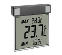 Dostmann Vision Termometro Digitale da Finestra 30.1025.10 Ampio Display con