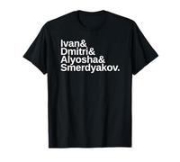 Dostoevskij I fratelli Karamazov Maglietta