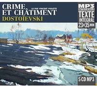 Dostoïevski CRIME ET CHATIMENT, LU PAR VIN (CD)