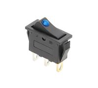 DOT-2D3P-BLUE-LED KCD3 220V ON/OFF SPST Interruttore a bilanciere unipolare a singolo lancio 20A 125VAC Controls Switches