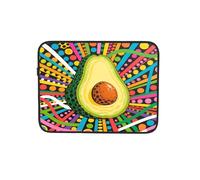 Dot Art Avocado Custodia per computer portatile Notebook Computer Tablet Valigetta Borsa da trasporto per lavoro 15 pollici
