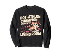 DOT ATHLON Champion Undefeated in Every Living Room Felpa