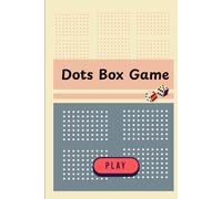 Dot Box Game Book: A Simple Notebook with Dot Grid Pages for Playing Games
