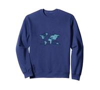 DOT By DOT, Colleghiamo Il Mondo Felpa, Unisex per Adulti, Navy, XXL