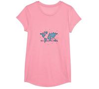DOT By DOT, Colleghiamo Il Mondo Maglietta, Ragazze, Rosa, XS