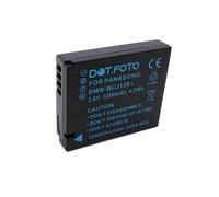 Dot.Foto DMW-BCJ13, DMW-BCJ13E Premium 3.6v / 1250mAh Batteria Ricaricabile per Panasonic Lumix DMC-LX5, DMC-LX7