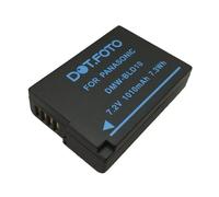Dot.Foto DMW-BLD10, DMW-BLD10E Premium 7.2v / 1010mAh Batteria Ricaricabile per Panasonic Lumix DMC-G3, DMC-GF2, DMC-GX1