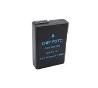 Dot.Foto EN-EL14 Premium 7.4v / 1030mAh Batteria Ricaricabile per Nikon DF D3100 D3200 D3300 D3400 D3500 D5100 D5200 D5300 D5500 D5600 Coolpix P7000 P7100 P7700 P7800