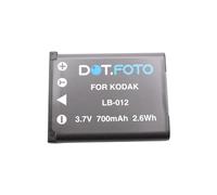 Dot.Foto LB-012 Premium 3.7v / 700mAh Batteria Ricaricabile per Kodak PixPro SL5, FZ51, FZ52, FZ53, FZ55