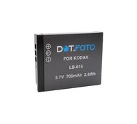 Dot.Foto LB-015 Premium 3.7v / 700mAh Batteria Ricaricabile per Kodak PixPro WPZ2