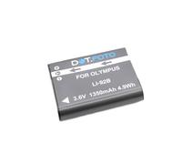 Dot.Foto LI-92B Premium 3.6v / 1350mAh Batteria Ricaricabile per Olympus Tough TG-6, TG-5, TG-4, TG-3, TG-2, TG1 / XZ-2 / DS-2600, DS-9000, DS-9500 / per OM System TG-7