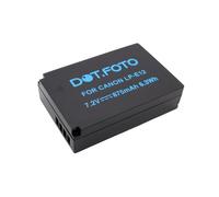 Dot.Foto LP-E12 Premium 7.2v / 875mAh Batteria Ricaricabile per Canon EOS-M, M2, M10, M50, M50 Mark II, M100, M200, 100D / PowerShot SX70 HS