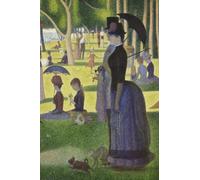 Dot Graph Notebook: 6 x 9 | Georges Seurat "A Sunday on La Grande Jatte (1884)" Cover Art Notebook | Highschool, College, Work and Personal Notebook | Paperback Dot Graph