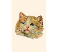 Dot Grid Journal: 6 x 9 in. 200 Page Notebook for Journaling, Gratitude, Plans, and Creativity | Orange Tabby Cat Cover