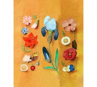 Dot Grid Journal: 8 x 10 in. 240 Page Notebook for Reflection, Mindfulness, Gratitude, Memories, Plans, and Creativity | Medieval Flowers Cover