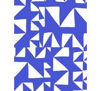 Dot Grid Journal: 8 x 10 in. 240 Pages Notebook for Garden Design, Craft Projects, Knitting, Cross-Stitching, Quilting Plans | Blue Quilt Cover