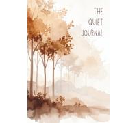 Dot Grid Journal Notebook - 6" x 9" - Watercolor Flower Cover - Natural Shade Paper - Softcover Paperback - Aesthetic Journal for Women & Teens