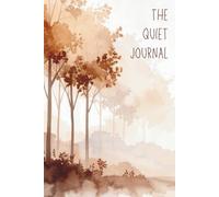 Dot Grid Journal Notebook - 6" x 9" - Watercolor Forest Cover - Natural Shade Paper - Hardcover - Aesthetic Journal