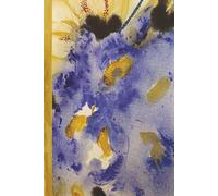 Dot Grid Journal - Watercolor Blue & Gold Edition: Aesthetic 5mm Dot Grid Notebook, 6×9, 150 Pages, Soft Matte Cover, Featuring Original Watercolor Artwork by Ink & Branch Creative Studio
