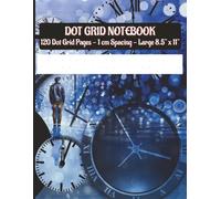Dot Grid Notebook - 1cm Dotted Paper | Large 8.5” x 11” | 120 Pages: Perfect for Bullet Journaling, Sketching, Design, Planning & Creative Writing | Clean & Minimal | Matte Soft Cover