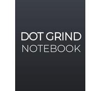DOT GRID NOTEBOOK - Black Edition: Minimalist Dot Grid Journal for Notes, Planning, Sketches, and Creative Ideas