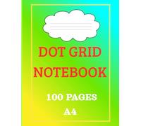 Dot Grid Paper Notebook - A4 Size - 100 Pages - 5mm Spacing: Perfect for journaling, sketching, planning, and creative layouts - minimalist design