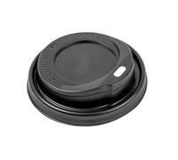 DOT Horeca Solutions 100 Coperchi PS colore nero per Bicchieri cartoncino 120 ml monouso asporto take away delivery