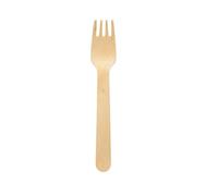 DOT Horeca Solutions 100 Forchette in legno di betulla 16 cm monouso posate bio riciclabili usa e getta biodegradabili compostabili eco friendly ristoranti bar pizzerie pub