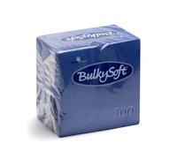 DOT Horeca Solutions 100 Tovagliolini 2 veli BLU carta 24x24 cm aperti e 12x12 cm chiusi cocktail aperitivo feste party catering tovagliolini finger food monouso usa e getta tovaglioli blue