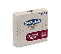 DOT Horeca Solutions 400 Tovagliolini 2 veli AVANA carta 24x24 cm aperti e 12x12 cm chiusi cocktail aperitivo feste party catering tovagliolini finger food monouso usa e getta tovaglioli beige