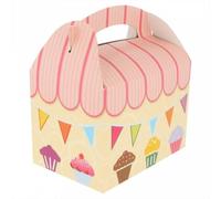 DOT Horeca Solutions 50 PEZZI Scatola Happy Meal Box tema PARTY per feste menù bambini party compleanni picnic porta cibo vari colori e fantasie