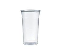 DOT Horeca Solutions 600 Bicchieri TUMBLER 350 ML trasparenti alta qualità usa e getta bicchiere plastica riciclabili per bevande birra cocktail acqua feste bar lidi discoteche monouso
