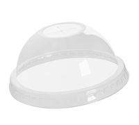 DOT Horeca Solutions - Coperchio con Foro a Cupola in Pet Riciclabile per Bicchiere 350/400/500 ml - 100 pz - Bicchieri da Asporto Bevande Fredde e Calde