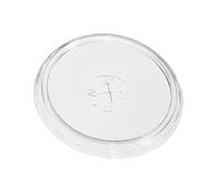 DOT Horeca Solutions - Coperchio Piano in Pet Riciclabile per Bicchiere 350/400/500 ml - 300 pz - Bicchieri da Asporto per Bevande Fredde e Calde