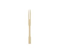 DOT Horeca Solutions - Forchettina Legno 2 Punte 9 Cm - 1000 Pz - Adatto per Finger Food e Aperitivi, per Cocktail e Bevande, Perfetto per Eventi e Feste