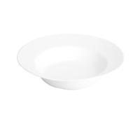 DOT Horeca Solutions - Piatto Fondo Tondo Gourmet in Bagassa Ø23 cm 400 ml - 50 pz - Piatti Fondi Monouso - Biodegradabile, Ideale per Catering e Buffet, Perfetto per Eventi e Feste