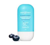 Dot & Key Blueberry Hydrate Barrier Repair Sunscreen Spf 50+, Pa++++ |Per pelli secche e sensibili|Finitura non grassa|Nessuna formazione bianca|Protezione UV e luce blu|Ampio spettro|Per donne e