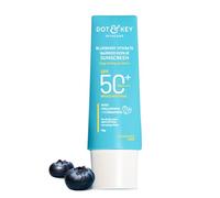 Dot & Key Blueberry Hydrate Barrier Repair Sunscreen Spf 50+, Pa++++ |Per pelli secche e sensibili|Finitura non grassa|Nessuna formazione bianca|Protezione UV e luce blu|Ampio spettro|Per donne e